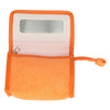 Traveller spiegeltas badstof oranje 16,5cm x 12cm