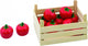 Goki houten tomaten in kist, 10dlg.