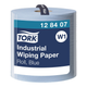 Tork industrial rol poetspapier 3-laags blauw w1 (340m)