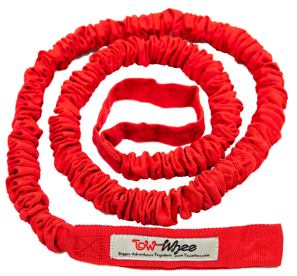 Towwhee bungee tow strap | blue (skitouren winter)