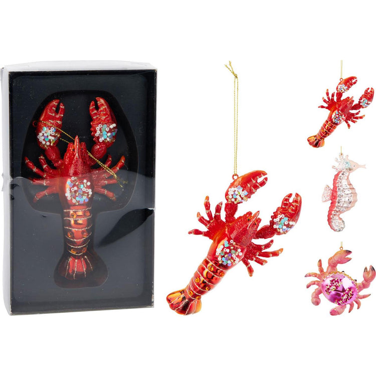 Hanger zeedieren glas
