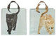 Esschert design boodschappentas 40x40cm kunststof waterafstotend