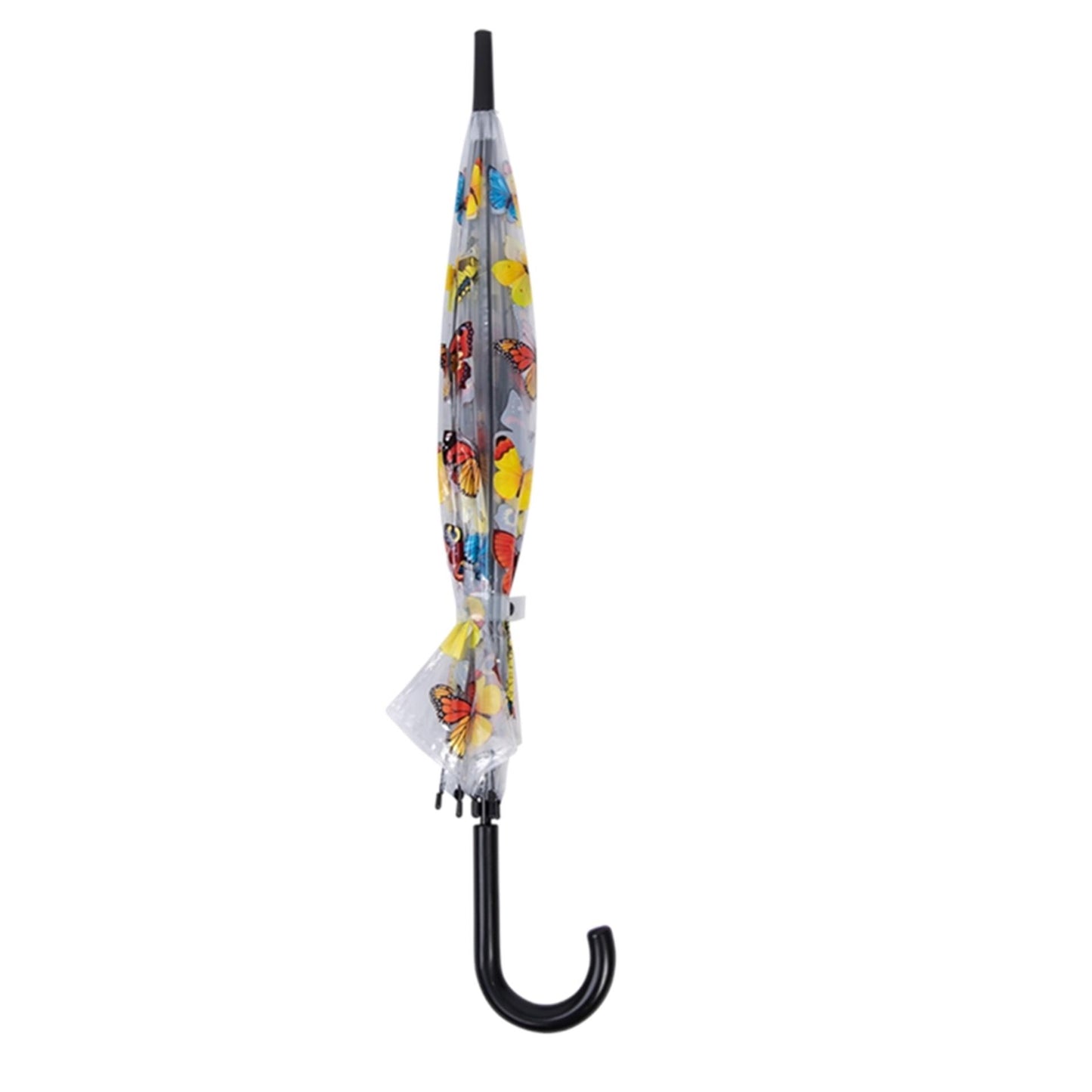 Esschert design paraplu transparant met vlinderprint ø83cm