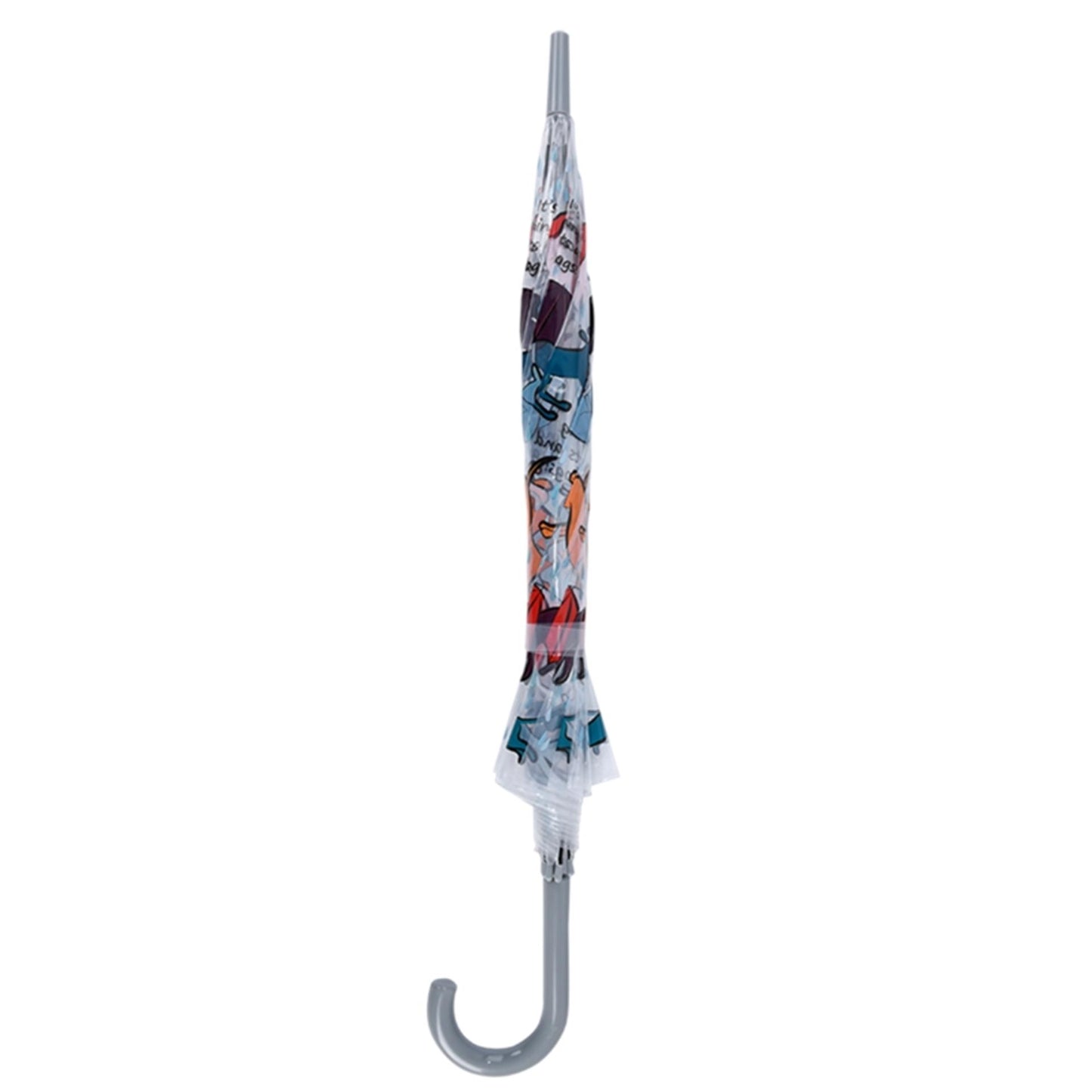 Esschert design paraplu transparant it's raining cats dogs ø83cm