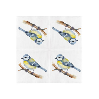 Esschert design papieren servet. pimpelmees 33x33cm
