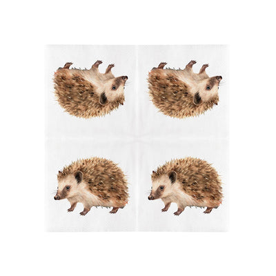 Esschert design papieren servetten egel 33x33cm fsc mix