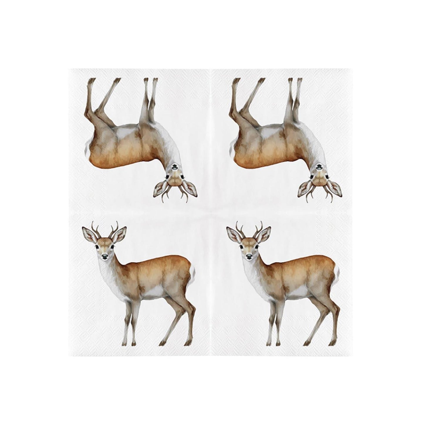 Esschert design papieren servetten ree 33x33cm fsc mix
