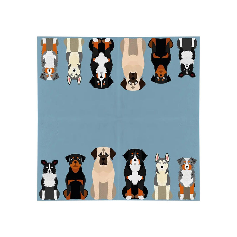 Esschert design servetten honden 33x33cm