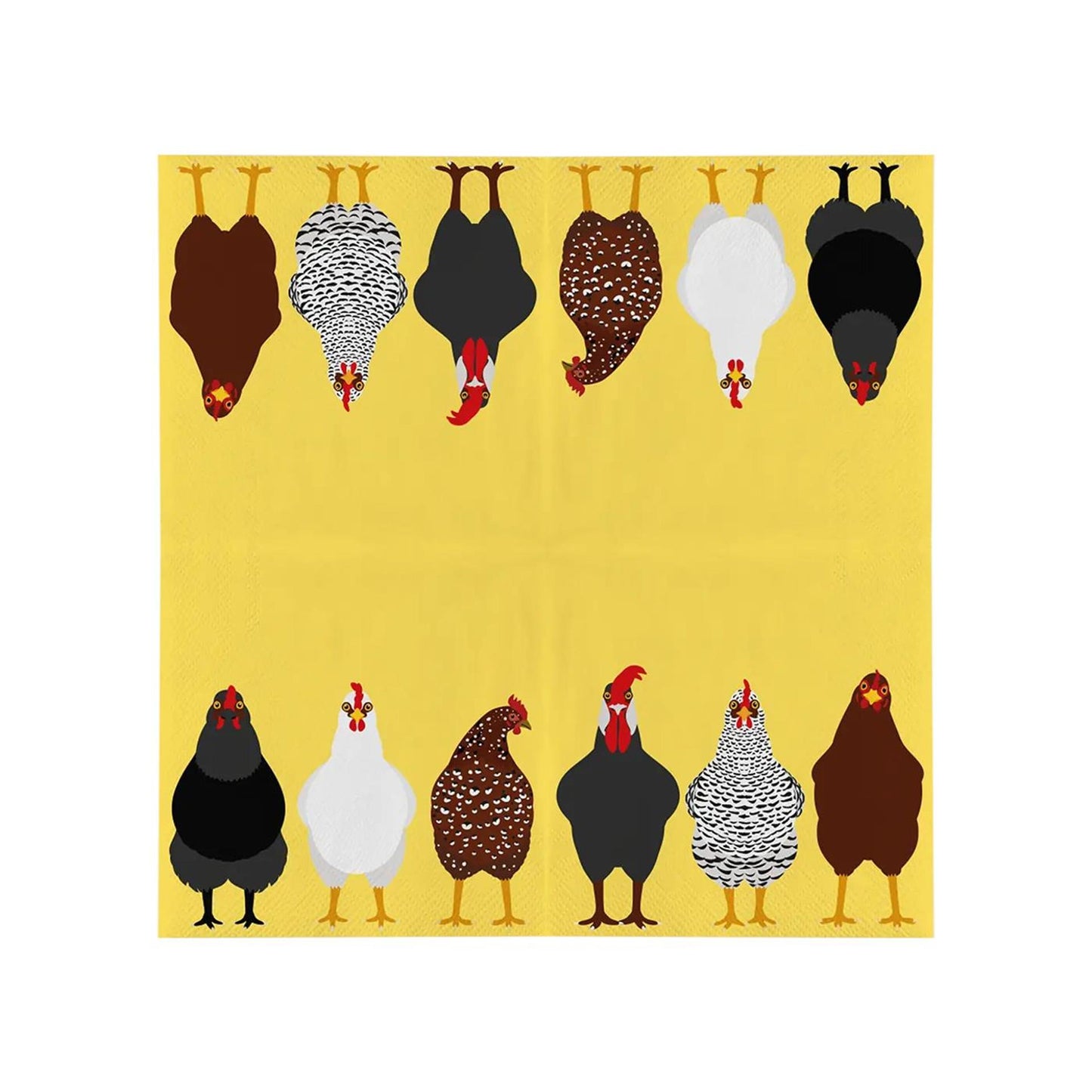 Esschert design papieren servetten kippen 33x33cm