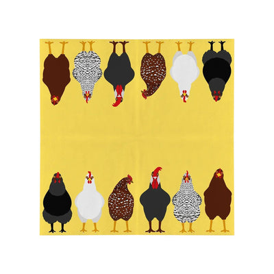 Esschert design papieren servetten kippen 33x33cm