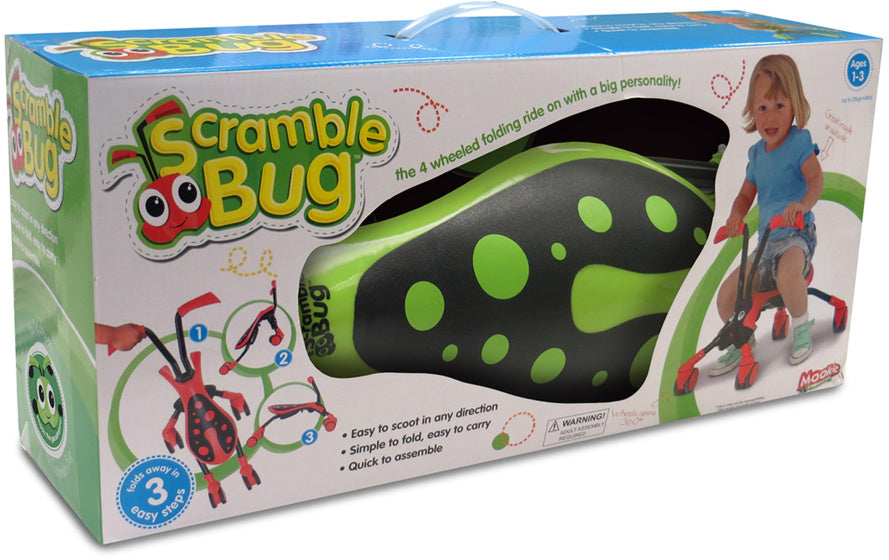 The bugs ScrambleBug Hornet met 4 Wielen Junior Groen Zwart