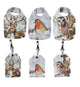 Esschert design opvouwbare boodschappentas met herfstdecoratie