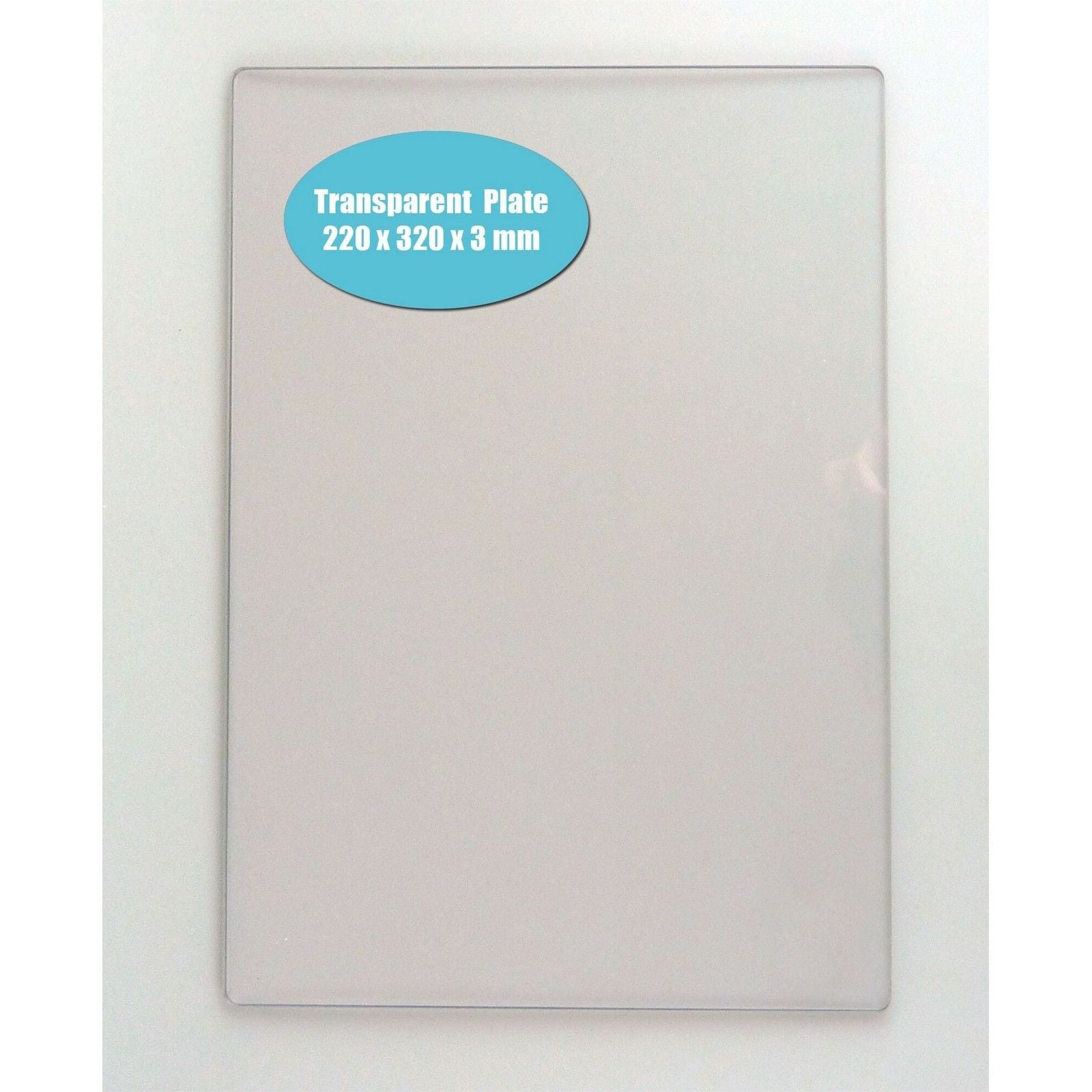 Nellie's choice • powerboss transparent plates for powerboss 3mm