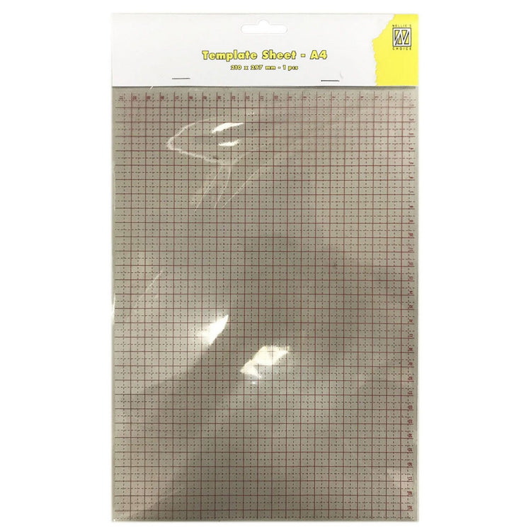 Nellie's choice • template sheet a4cm-scale 1stuks pkg