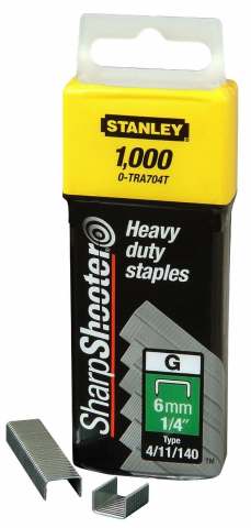 Stanley handgereedschap nieten 10mm type g - 1000 stuks - 1-tra706t