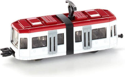 tram rood wit 9 cm lang