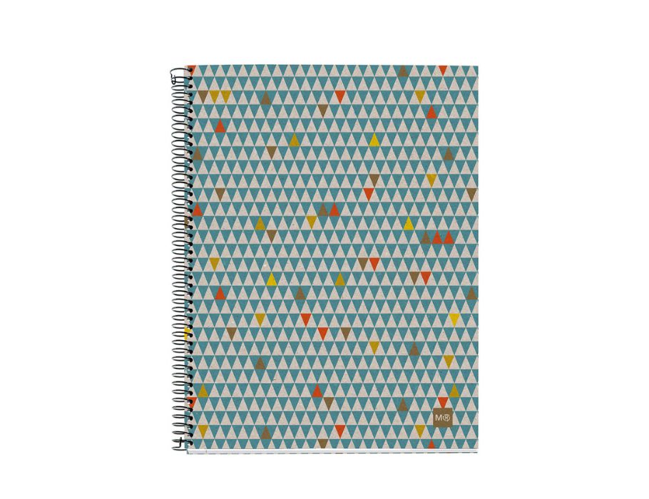 Miquelrius notitieboek - driehoeken - a4 gelinieerd - 120 blz