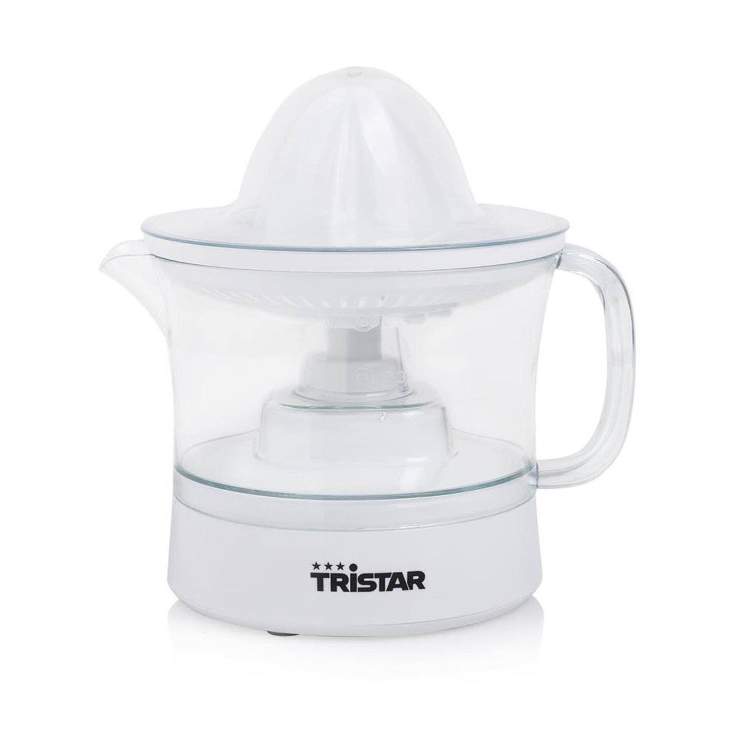 Tristar citruspers 0,5l 25w wit met afneembare schenkkan