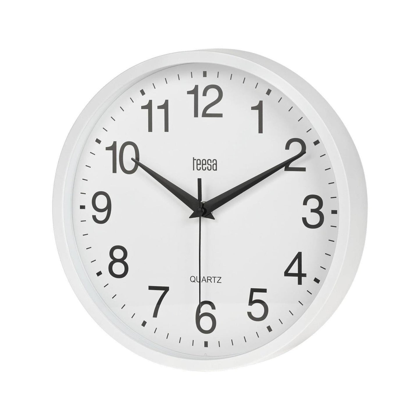 Teesa wandklok ø25cm wit wandklok ø25cm wit