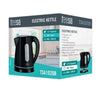 Teesa waterkoker draad- en geruisloos 1,8l zwart