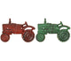 Esschert design flessenopener tractor 20x7x13cm rood of groen