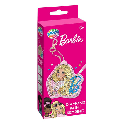 Creative craft group maak je eigen diamond paining sleutelhanger barbie