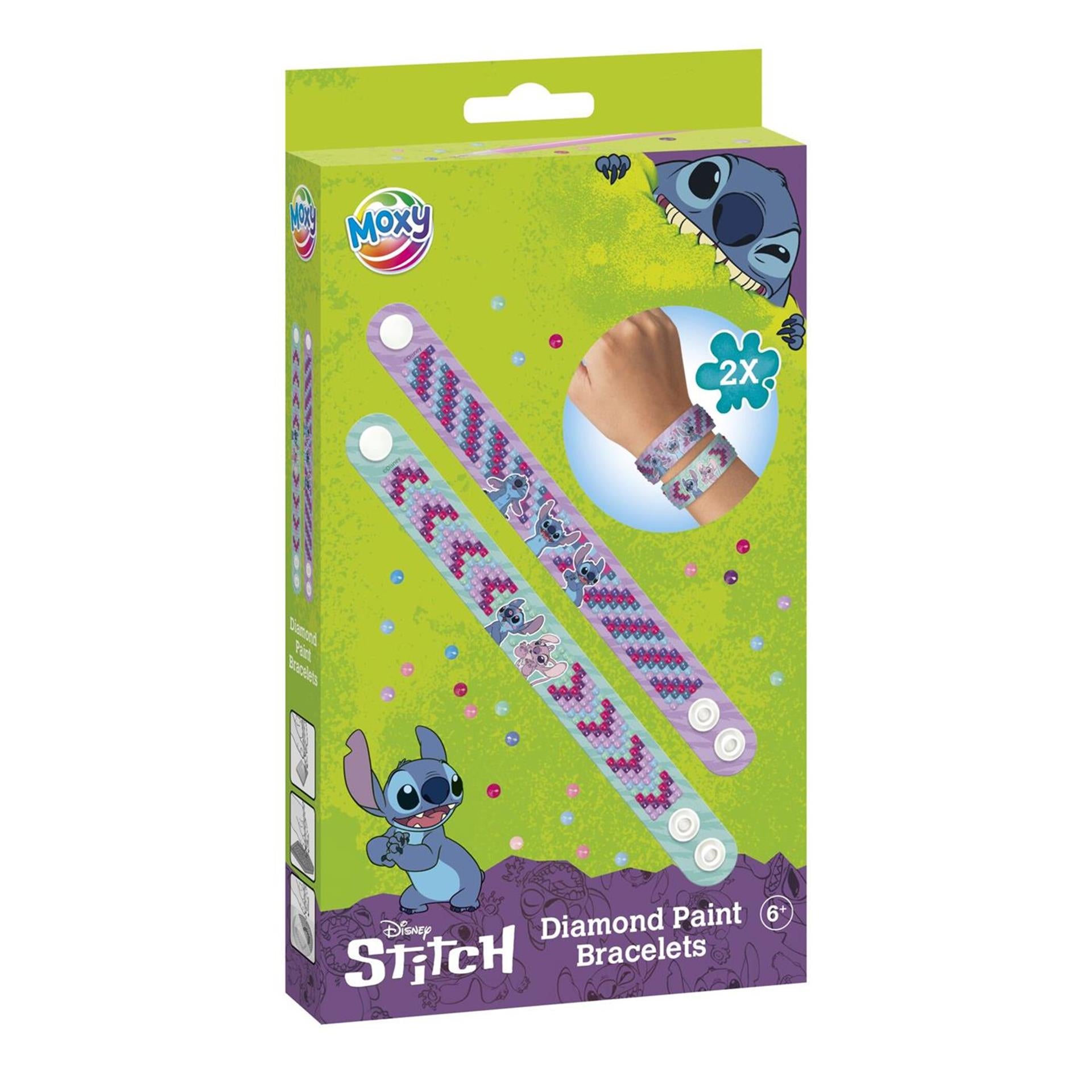 Moxy disney stitch diamond painting armbanden