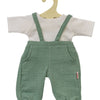 Heless poppen tuinbroek groen, 28-35 cm