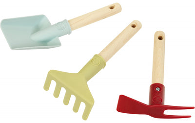 Klein tuingereedschap 3-delig (recycled plastic)
