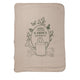 Esschert design fleeceplaid vintage garden 130x180cm