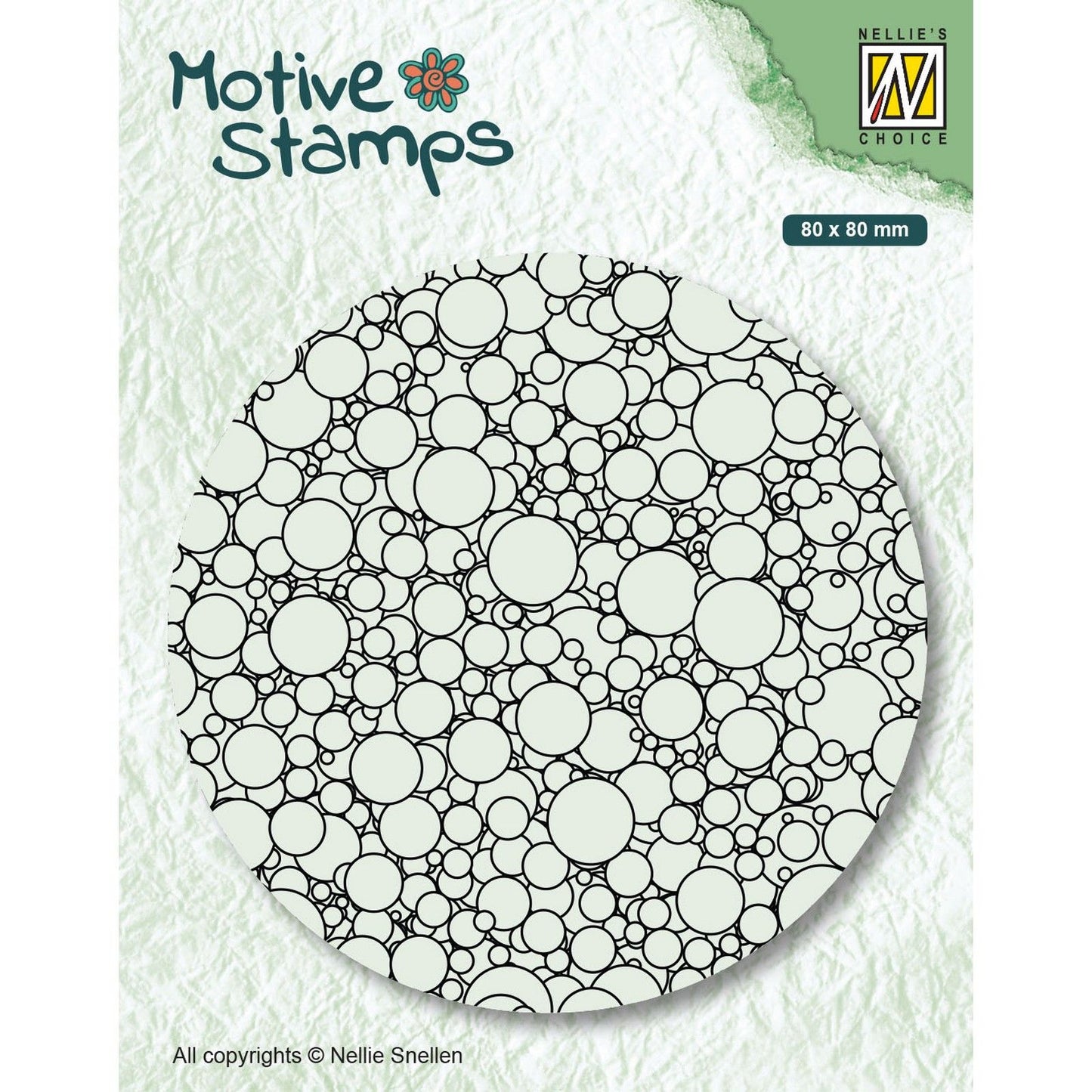 Nellie's choice • motive clear stempels bubbles