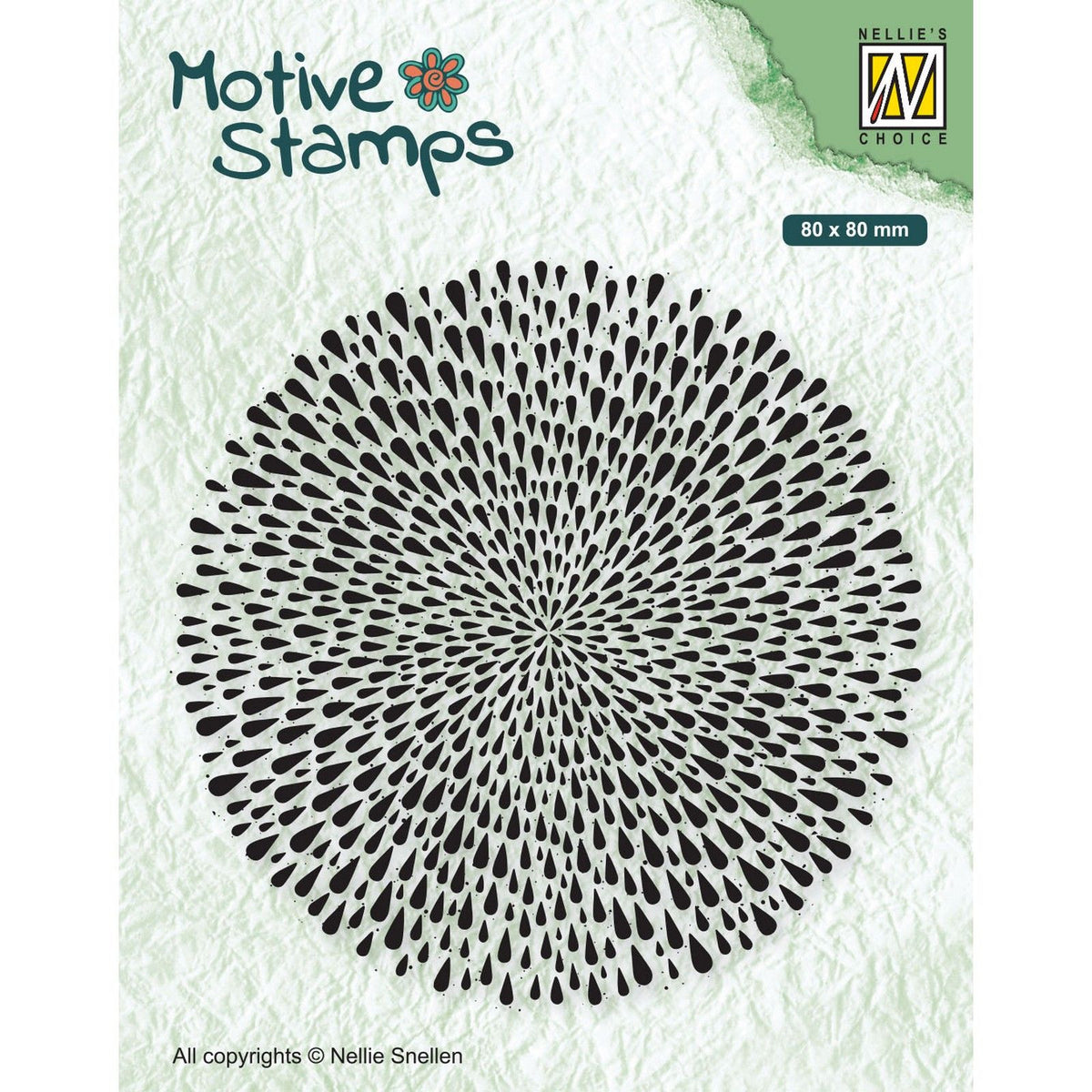 Nellie's choice • motive clear stempels burst of drops
