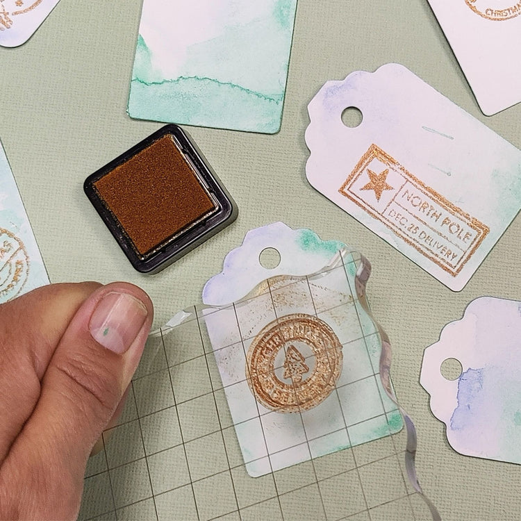 Nellie's choice • texture clear stempels snail mail