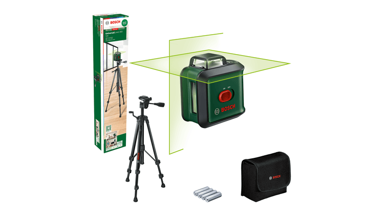 Bosch groen 360°-lijnlaser universallevel 360 | set - 0603663e06