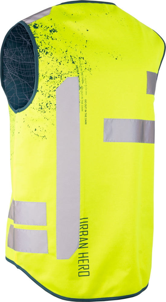 Wowow reflectievest urban hero maat xxl geel