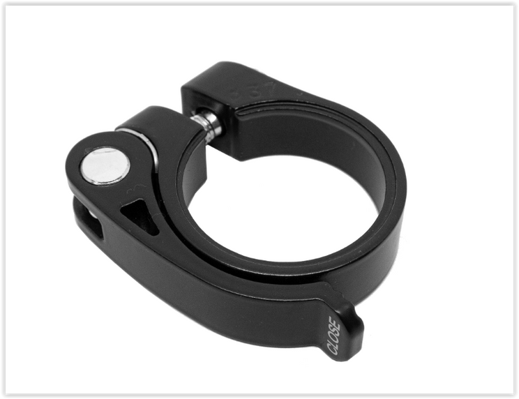 Ursus zadelpenklem urban 31,8mm | snelspanner | zwart