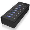 Abi usb a hub - 7 poorten