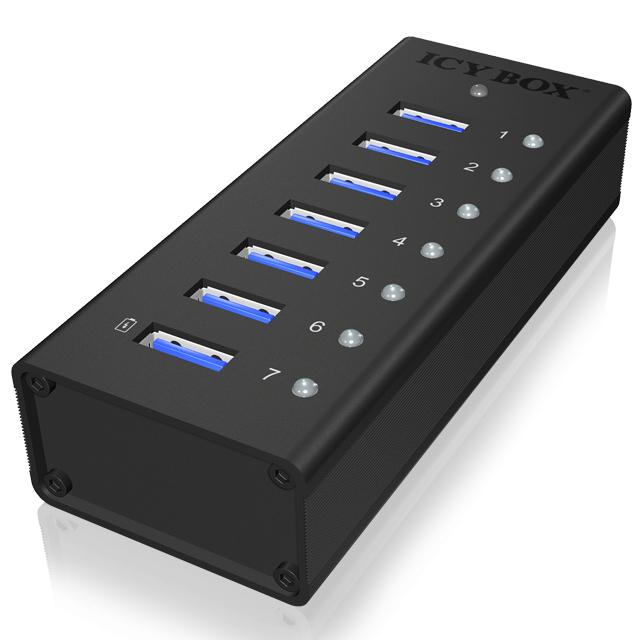 Abi usb a hub - 7 poorten