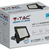 V-tac led bouwlamp 20w 6500k zwart + kabelinvoer - 9332115
