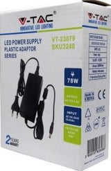 V-tac led driver 78w voor led strips 12v 4379340 - afbeelding 2