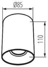 V-tac opbouw downlighter verstelbaar 10w led wit 36gr - 5013480 - afbeelding 2