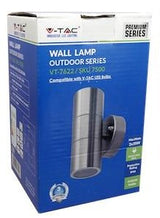 V-tac wandlamp rvs | 2xgu10 | ip44 | 16,3 cm hoog - 5086005 - afbeelding 2