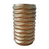 Ptmd bloempot lodas gold 12x12x20cm