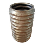 Ptmd bloempot lodas gold 12x12x20cm - afbeelding 2