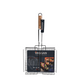 Vaggan barbecue grillmand zwart 26x31cm