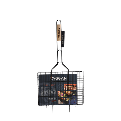 Vaggan barbecue hambugergrill zwart 33x25cm