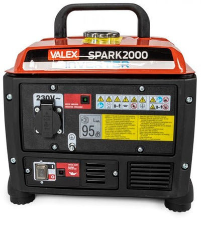 Valex 1371820 | 4-takt generator met inverter | max 1200 watt | spark 2000 - v1371820