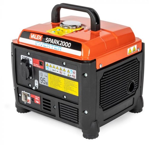 Valex 1371820 | 4-takt generator met inverter | max 1200 watt | spark 2000 - v1371820