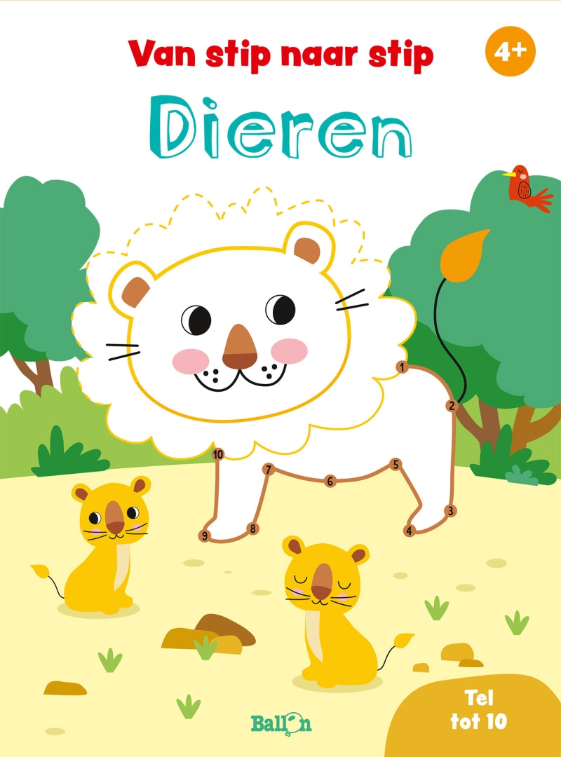 Standaard uitgeverij van stip naar stip tot 10 - dieren