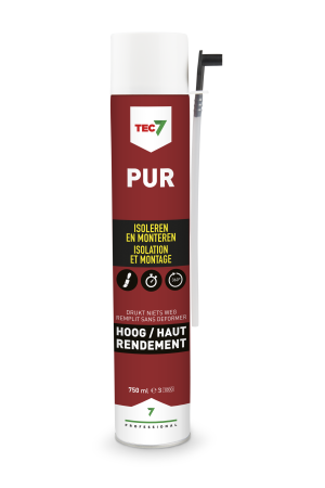 Tec7 pur | isolatie- en montageschuim | 750ml - 670001000